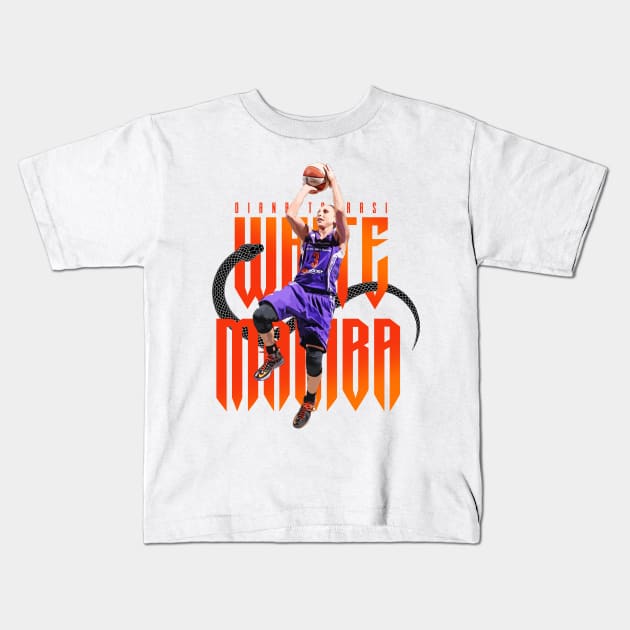 Diana Taurasi Kids T-Shirt by Juantamad